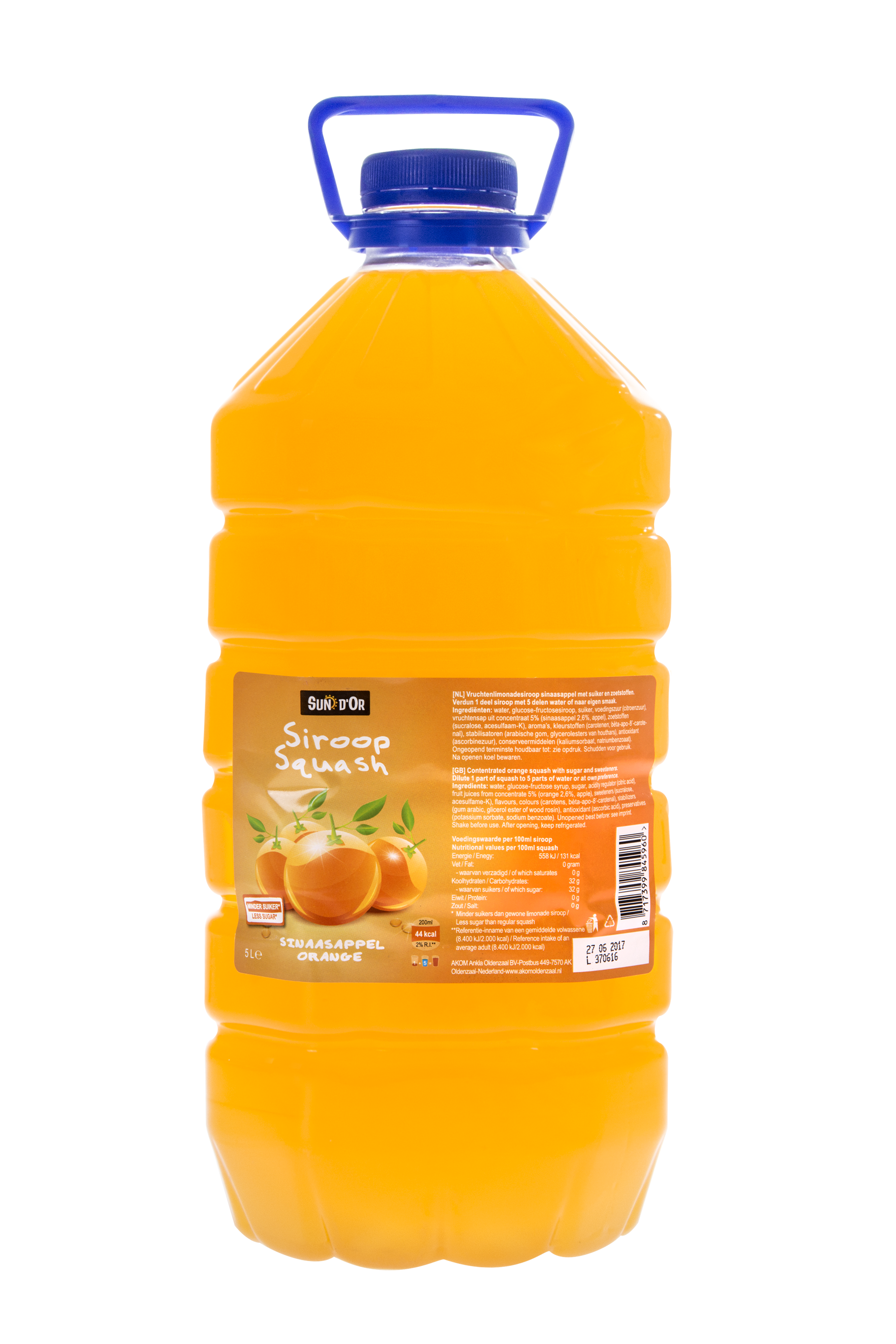 Orange Fruit Squash 5 liter 