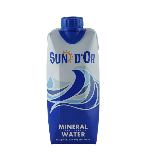 Sun d'Or Mineral water non carbonated in carton 0,5 liter