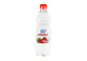 Sparkling mineral water with a touch of raspberry 0.5 liter