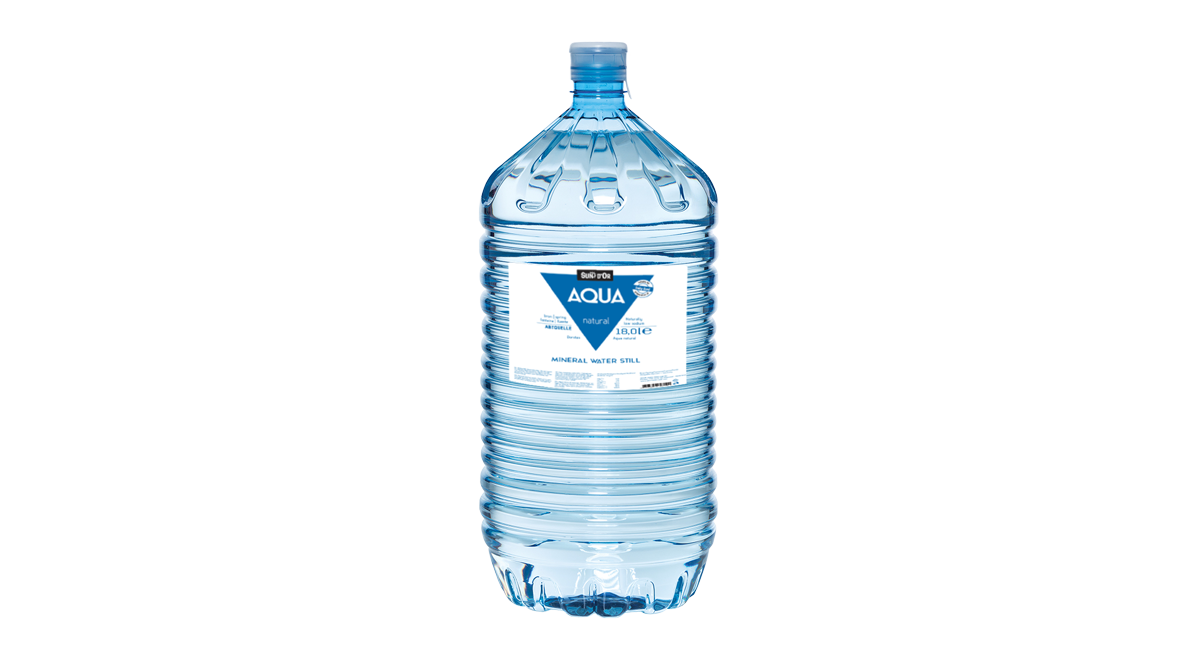 New at AKOM! - Sun d'Or Mineral Water in 18L format!