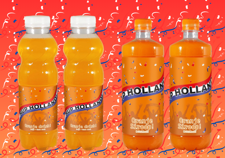 Orange Summer Sports Drinks