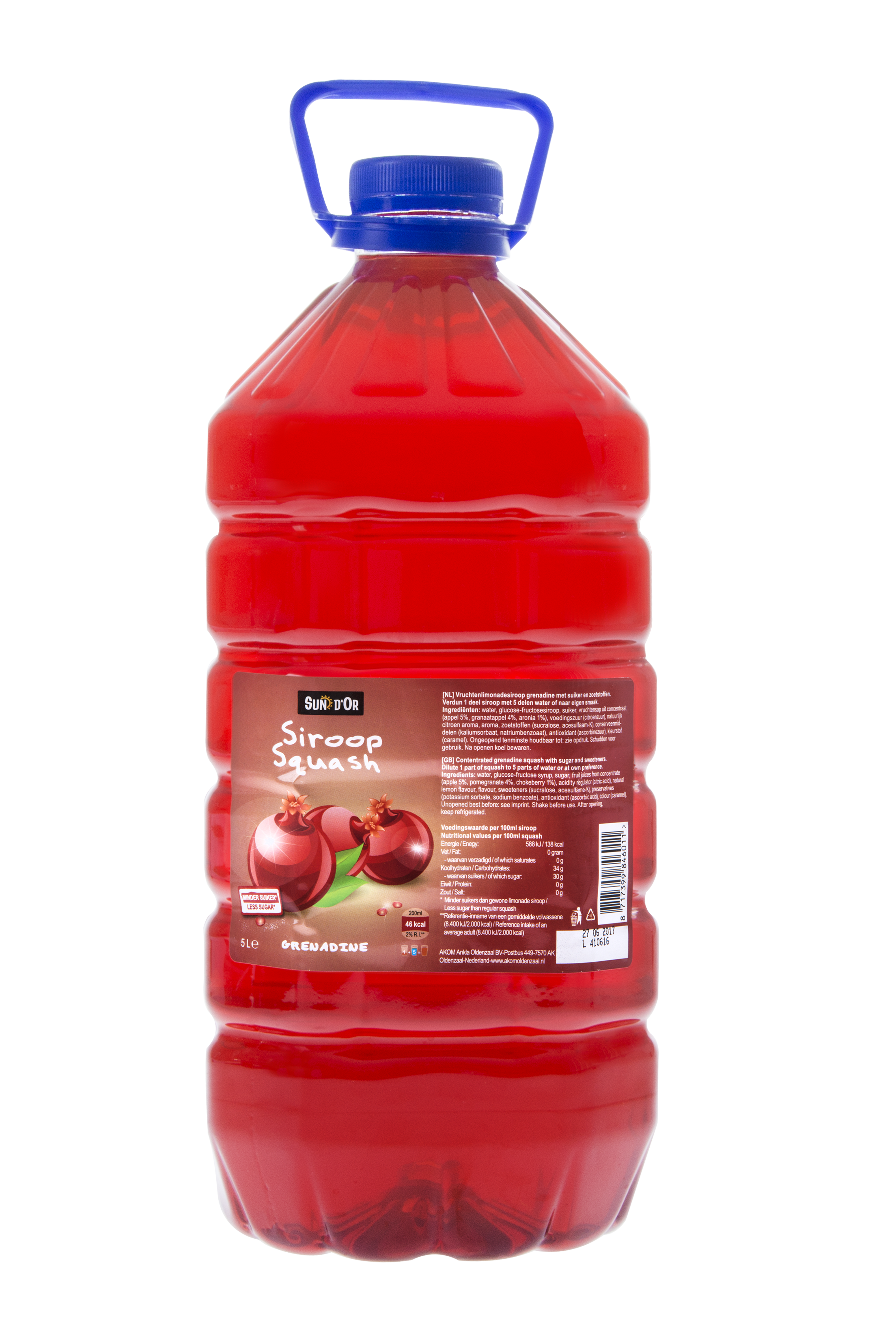 Grenadine Fruit Squash 5 liter 