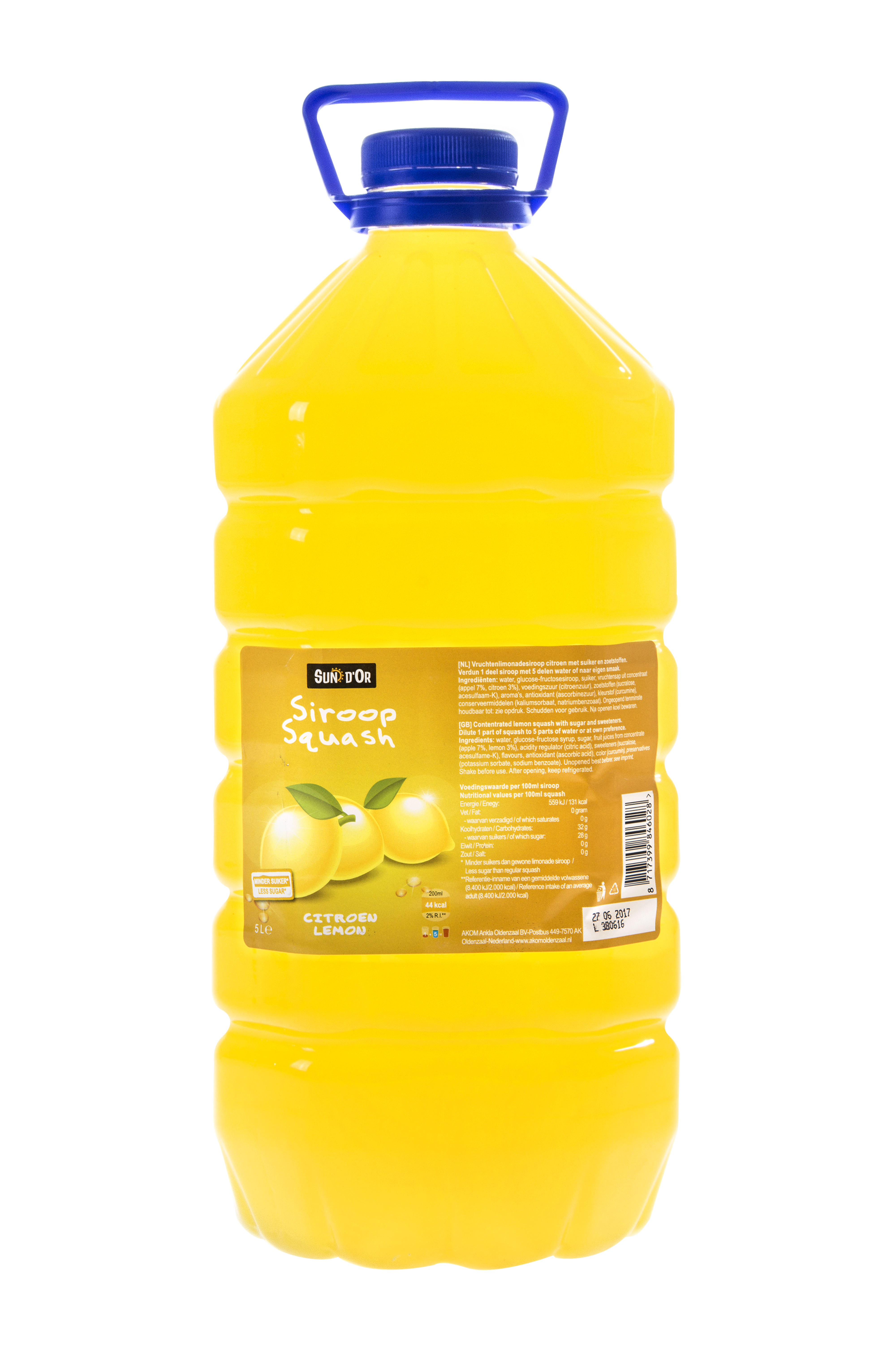 Lemon Fruit Squash 5 liter 