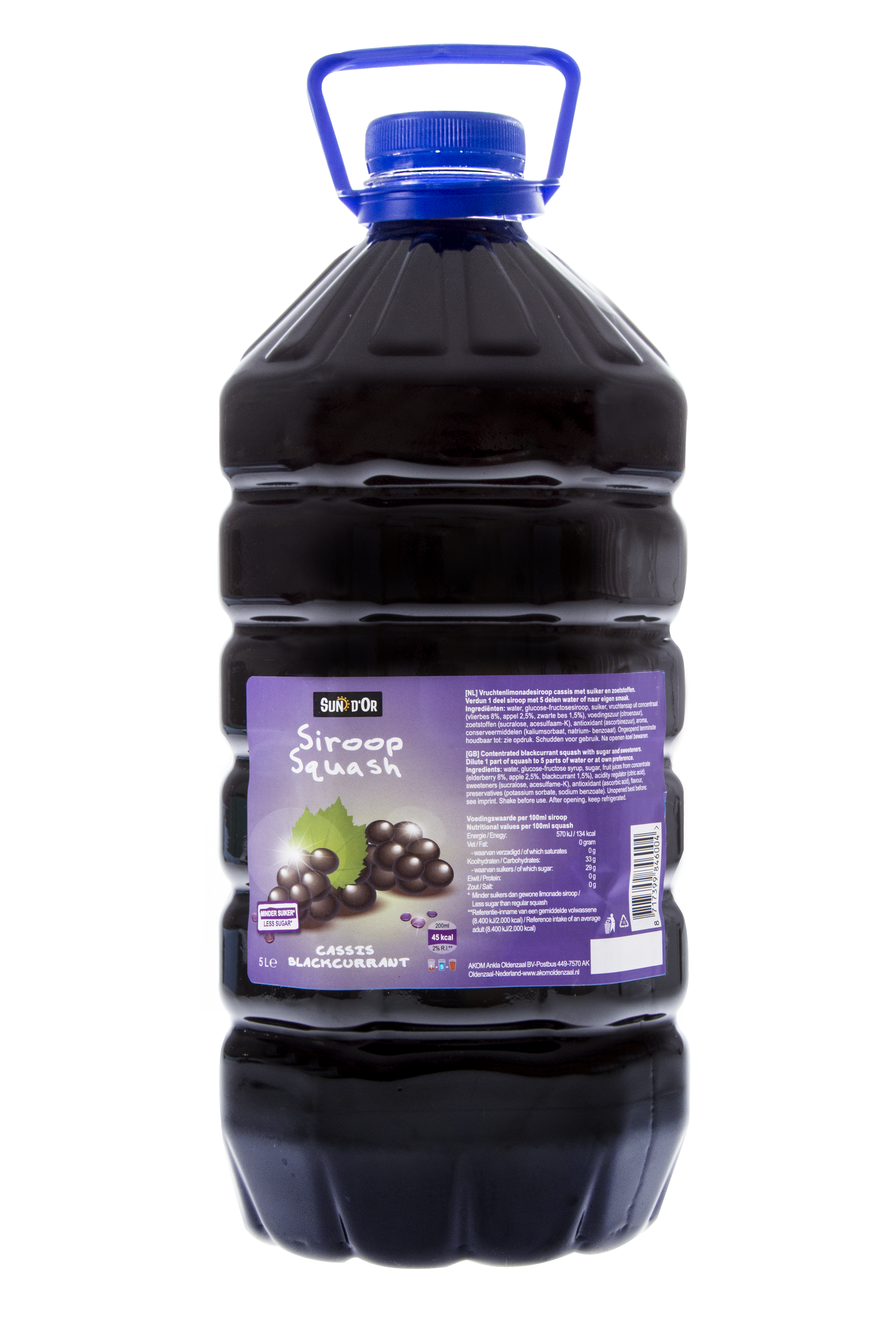 Black Currant Fruit Squash 5 liter 
