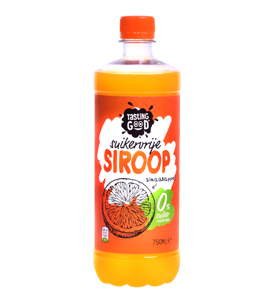 Sugar free squash orange 0% 750ml