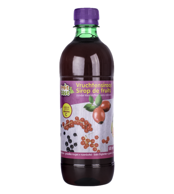 Fruitsyrup 0,5 liter