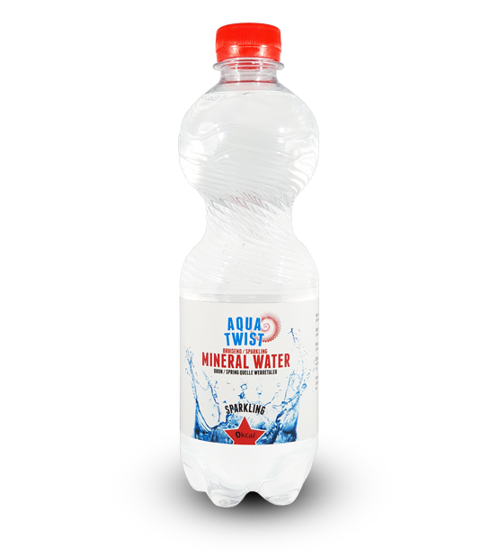 Mineral water classic carbonated 0,5 liter
