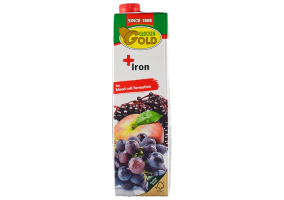 Red fruit drink with iron 28%